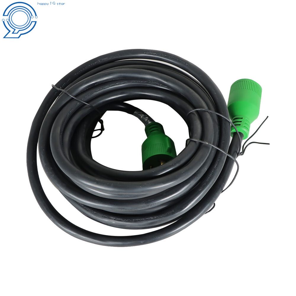 Generator Extension Cord 10-100 Ft 3 Prong Power Cable 10 3 30 Amp Adapter Plug