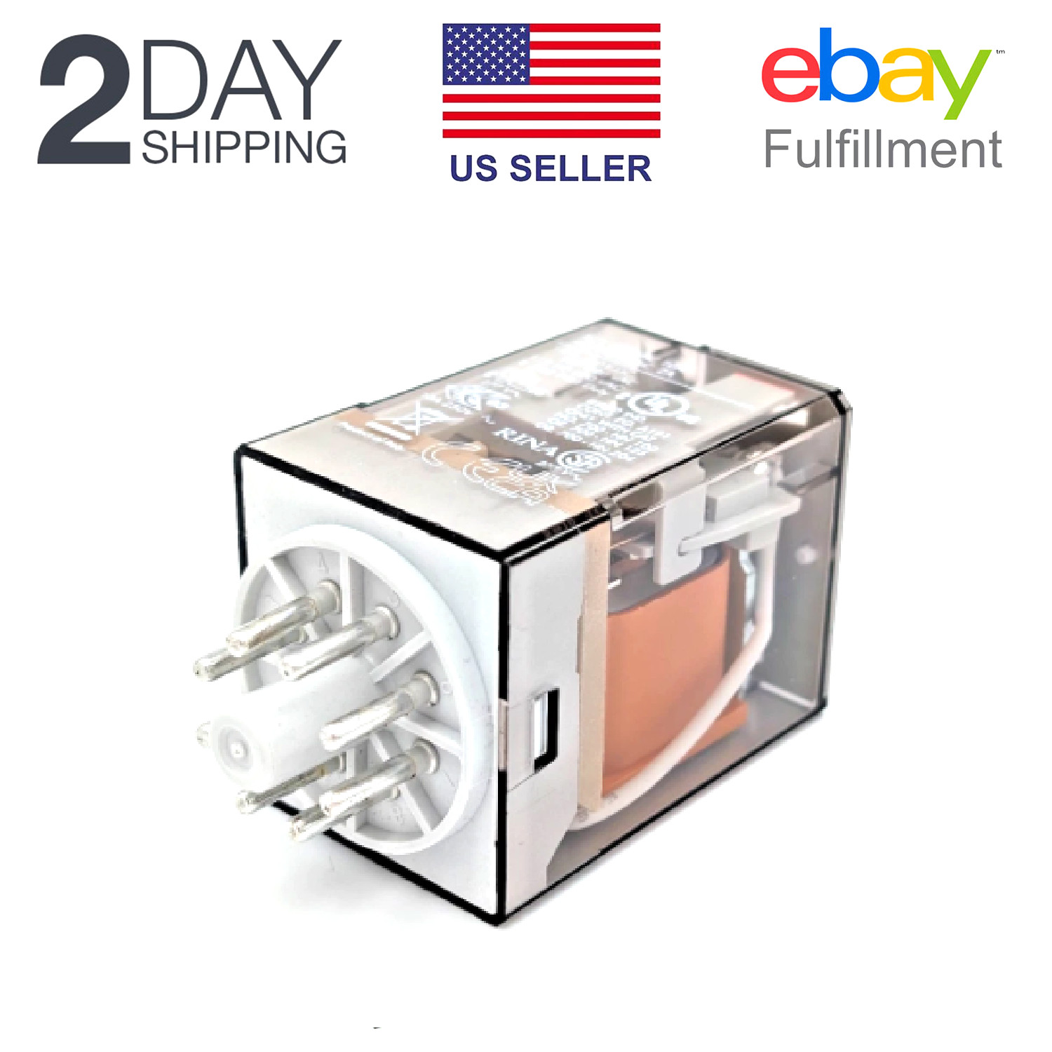 Allen Bradley 700-HA32A1 General Purpose Tube Base Relay 120V 50/60Hz New in Box