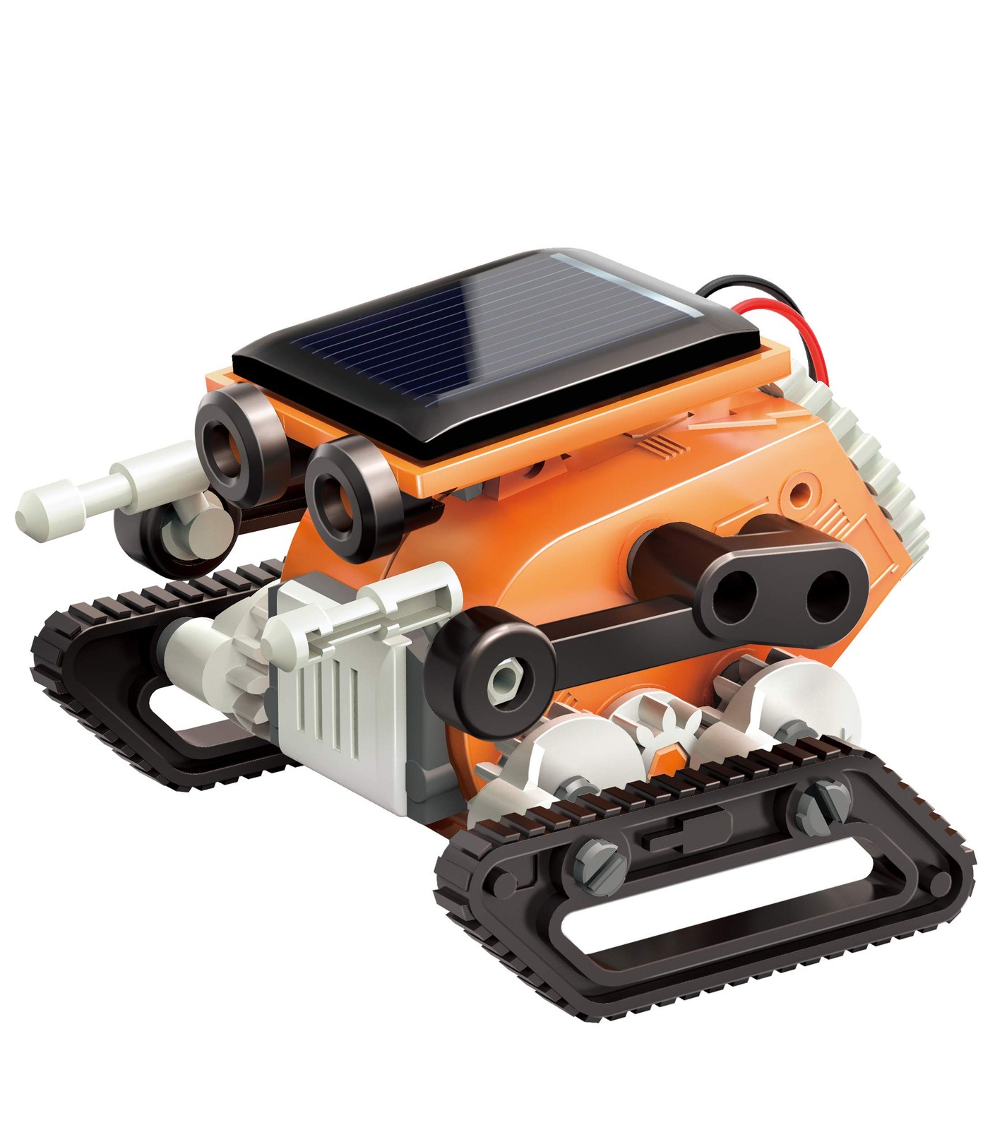& Solarbots 8-In-1 Robot Stem Experiment Kit 8 Cool Solar-Powered
