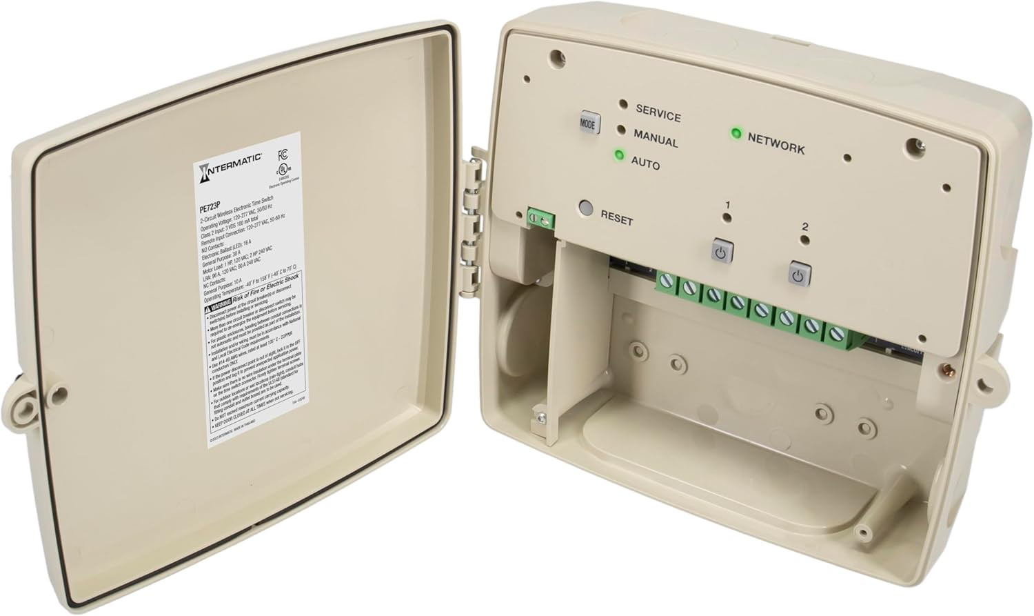 7-Day Wi-Fi Pool Timer – 2-Circuit, 30A for Pumps, Lights & Spa Equipment