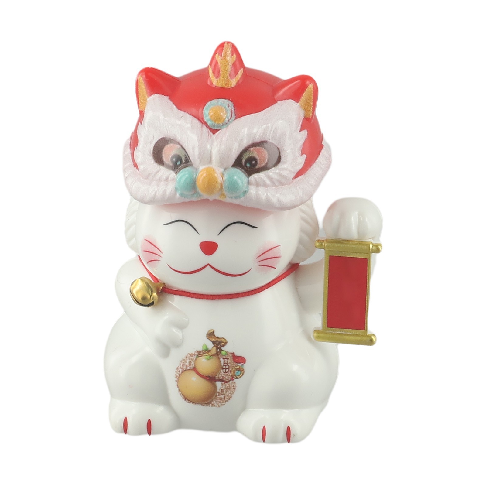 Auspicious Solar Powered Nodding Figurine Perfect for Various Settings