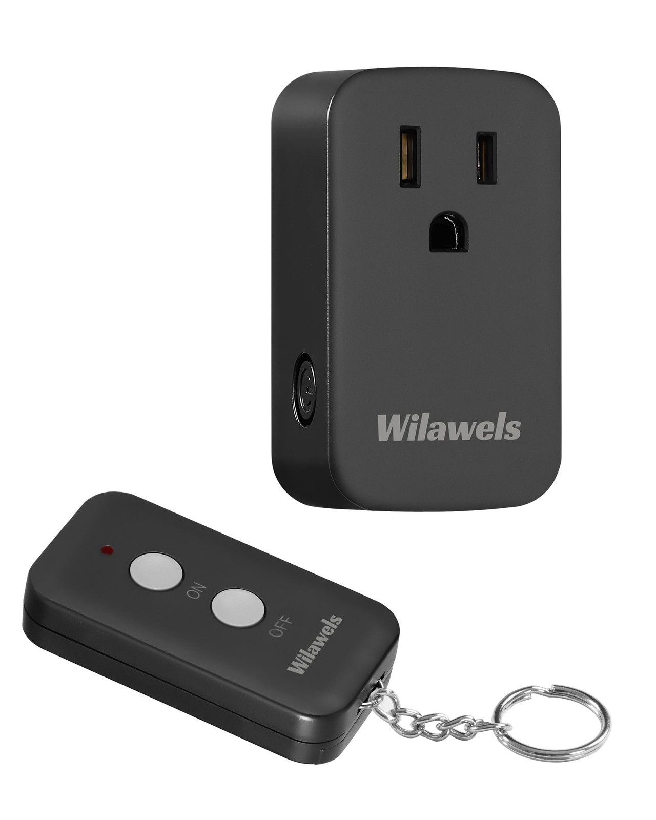 Remote Control Outlet Plug Wireless On Off Power Switch, Black Remote Light S…