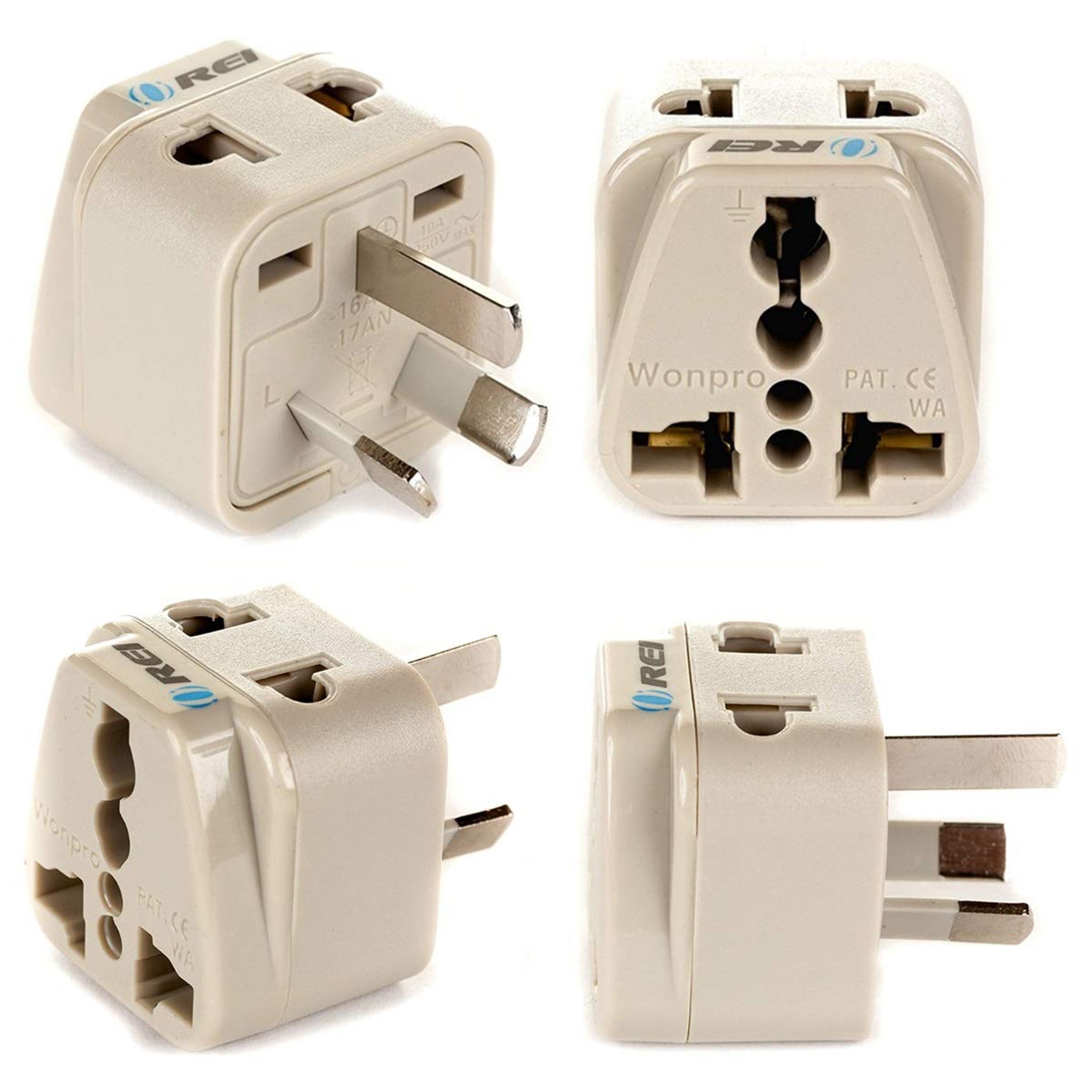 Australia, China Travel Adapter – 2 in 1 – Type I – Compact Design (DB-16)