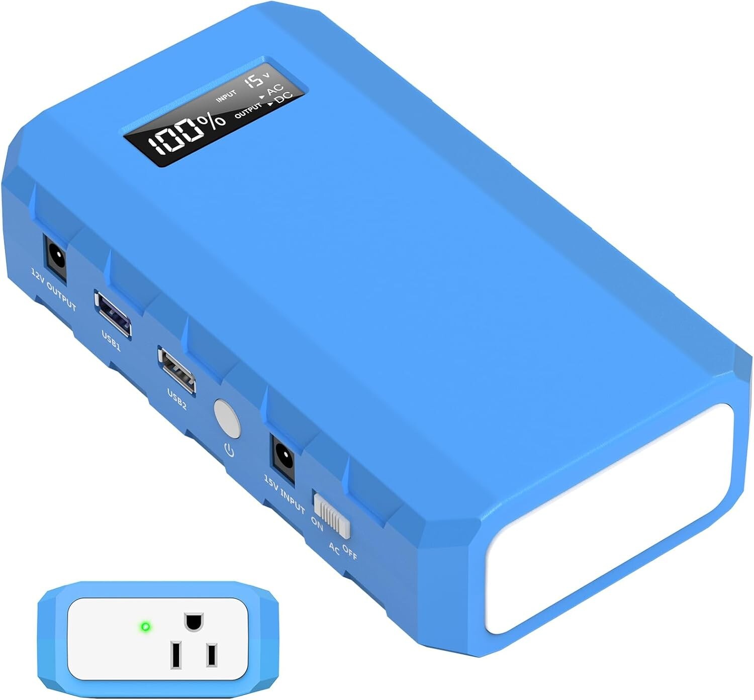 Open Box Blue HP500S 65W/110V External Battery Pack 24000mAh Power Bank