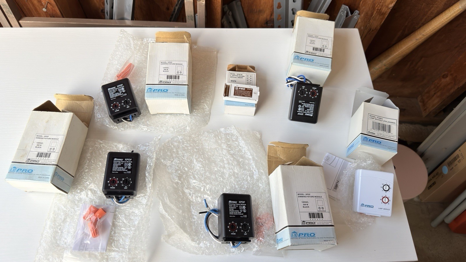 X10 Pro Home Automation Modules Bundle – Fixture, Plug-In & Switch – Open Box