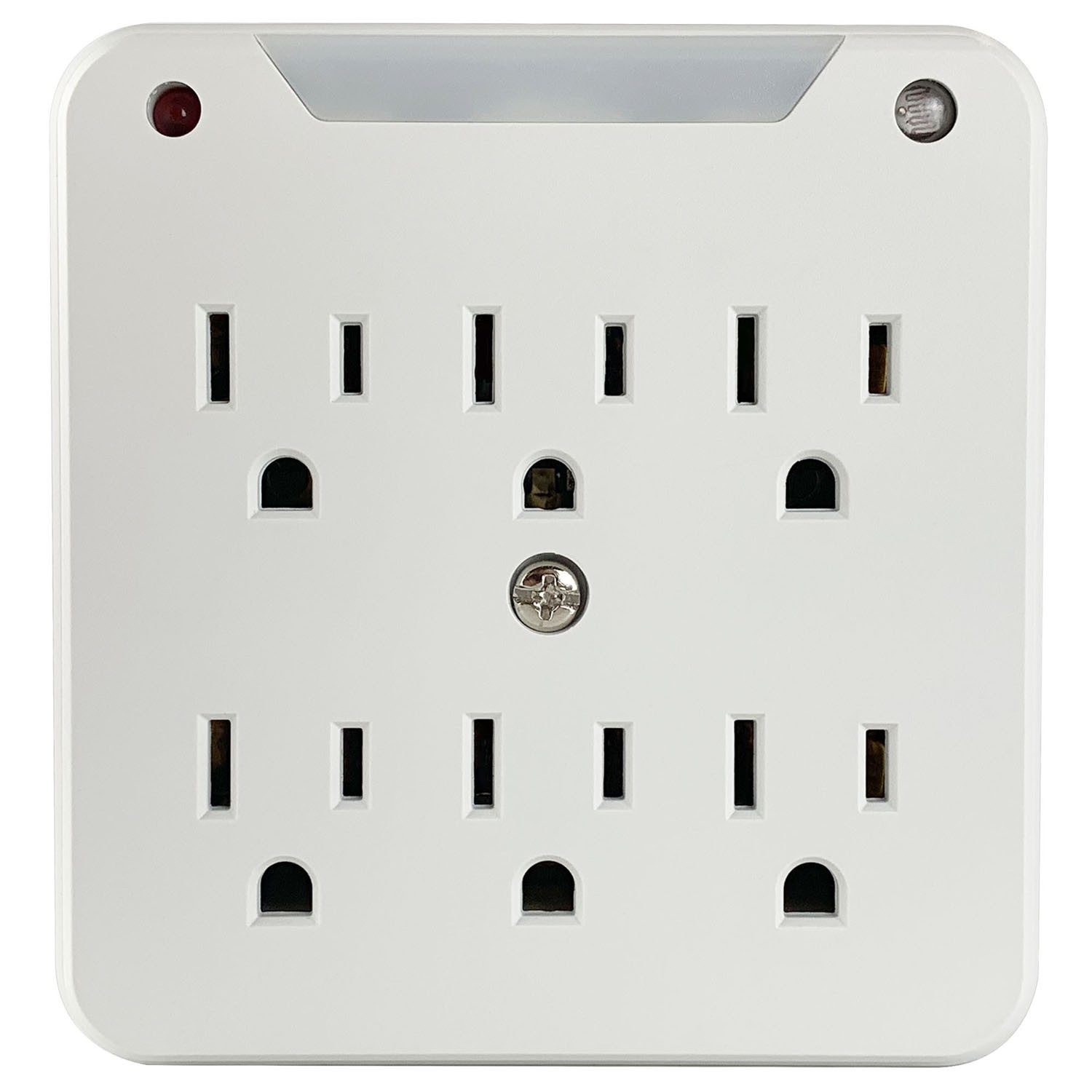 Stanley SurgePro 6 NT 750 Joule 6-Outlet Surge Adapter with Night Light – 33208