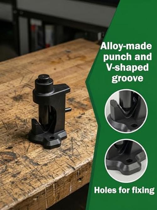 Hammer Lug Crimper Tool for 8 AWG to 4/0 AWG Battery Terminal Crimper 8-4/0AWG