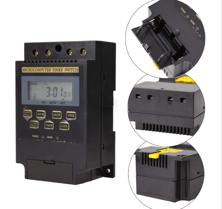 KG316T Programmable 220V Digital LCD Microcomputer Power Supply Timer Switch