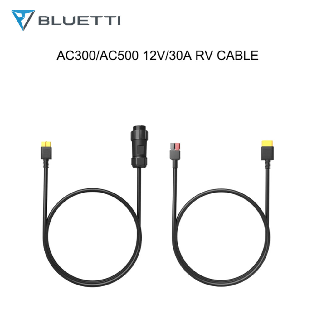 BLUETTI 12V/30A RV Cable Used to Run Vehicle-Powered Devices