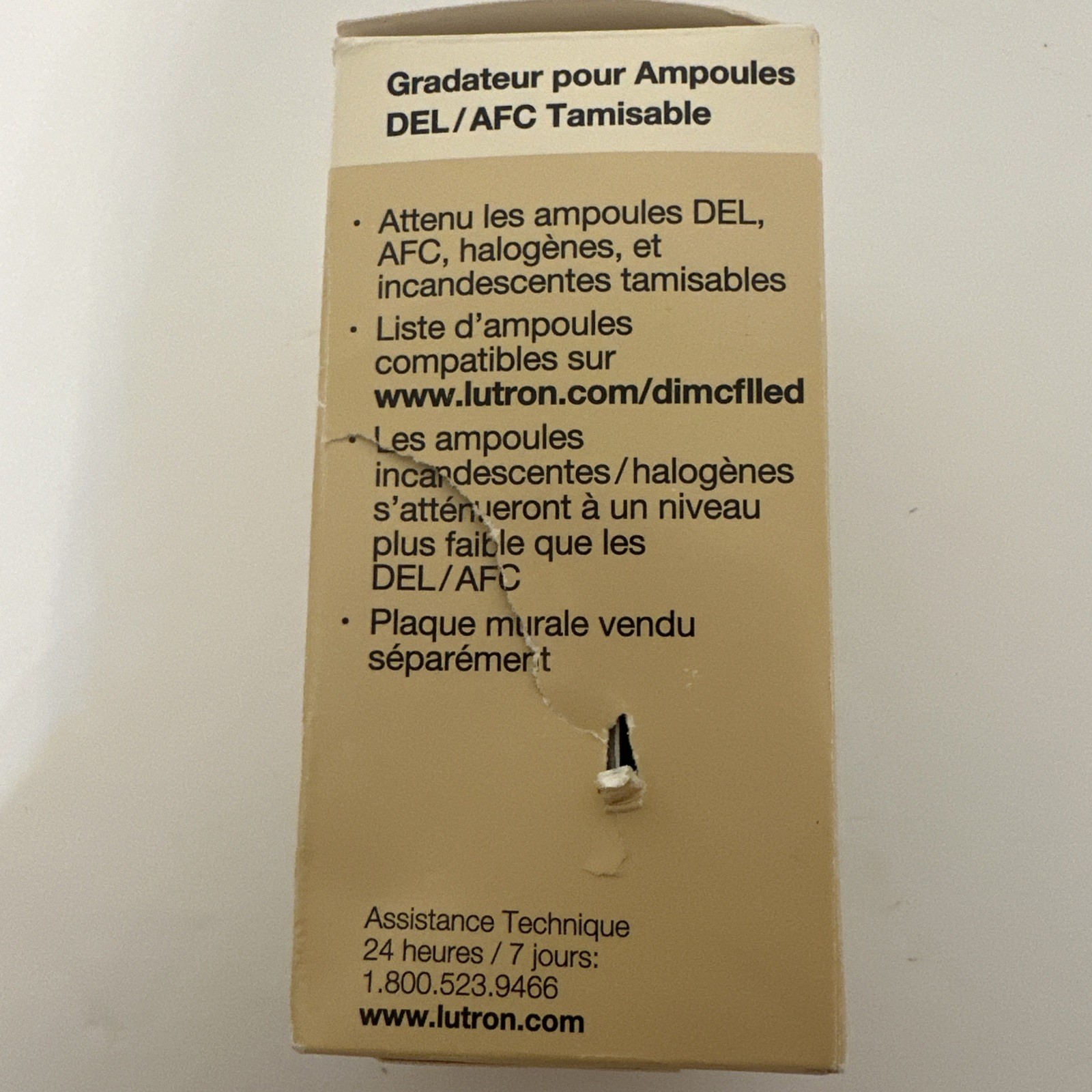Lutron DVCL-153P-IV Diva Dimmable CFL/LED Dimmer Ivory 120V ~ 60Hz NIB