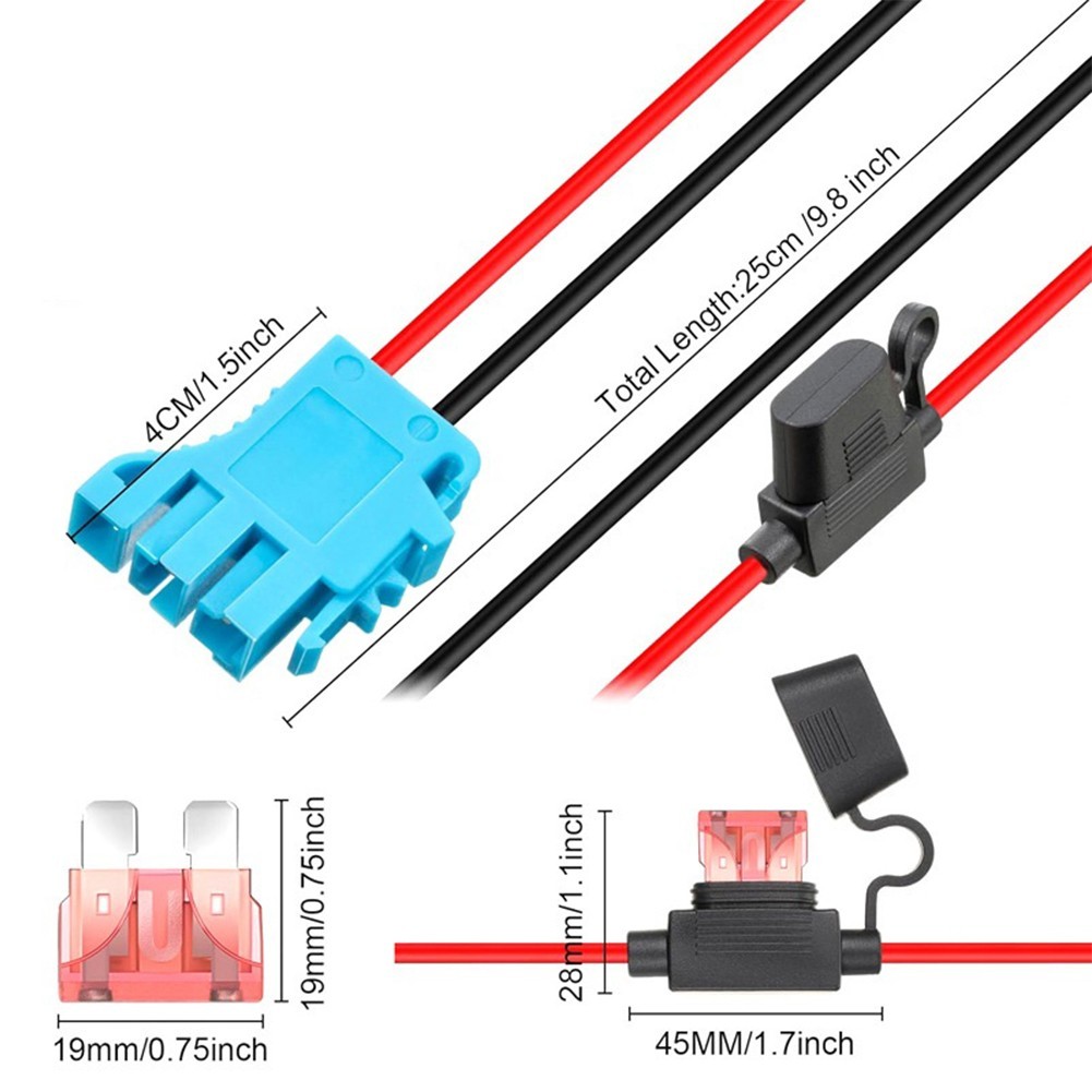 Tough ABS Plastic Wire Harness Connectors Compatible with For Peg Perego