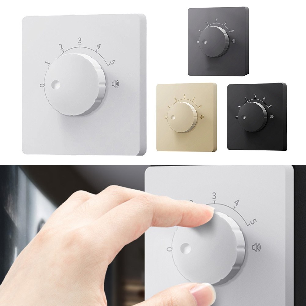 Aesthetic Multi Color Options Make This Volume Controller Stand Out in Any Room
