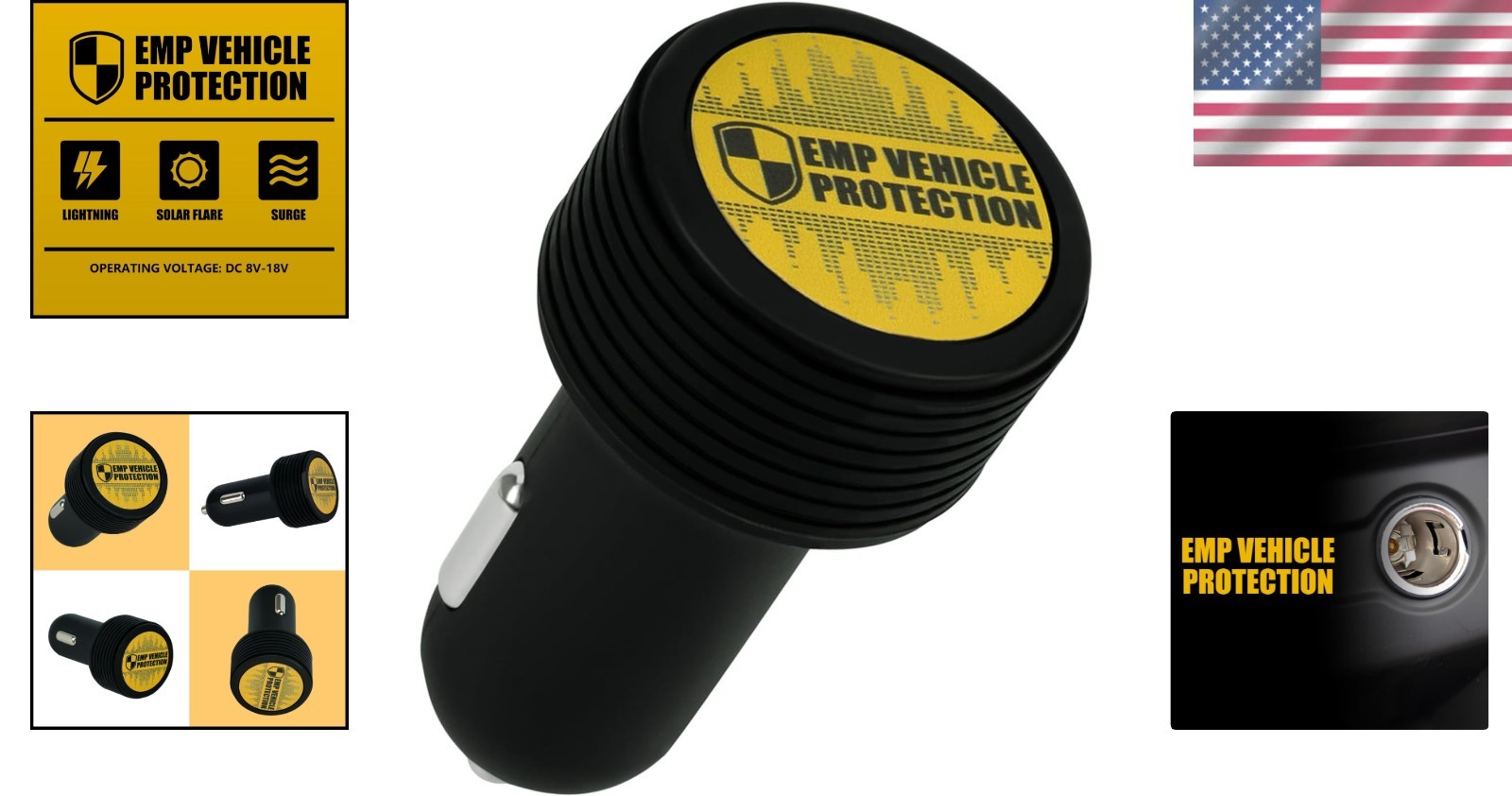 EMP Vehicle Protection Suitable for 12-Volt DC in Cars and Trucks, Automotive…