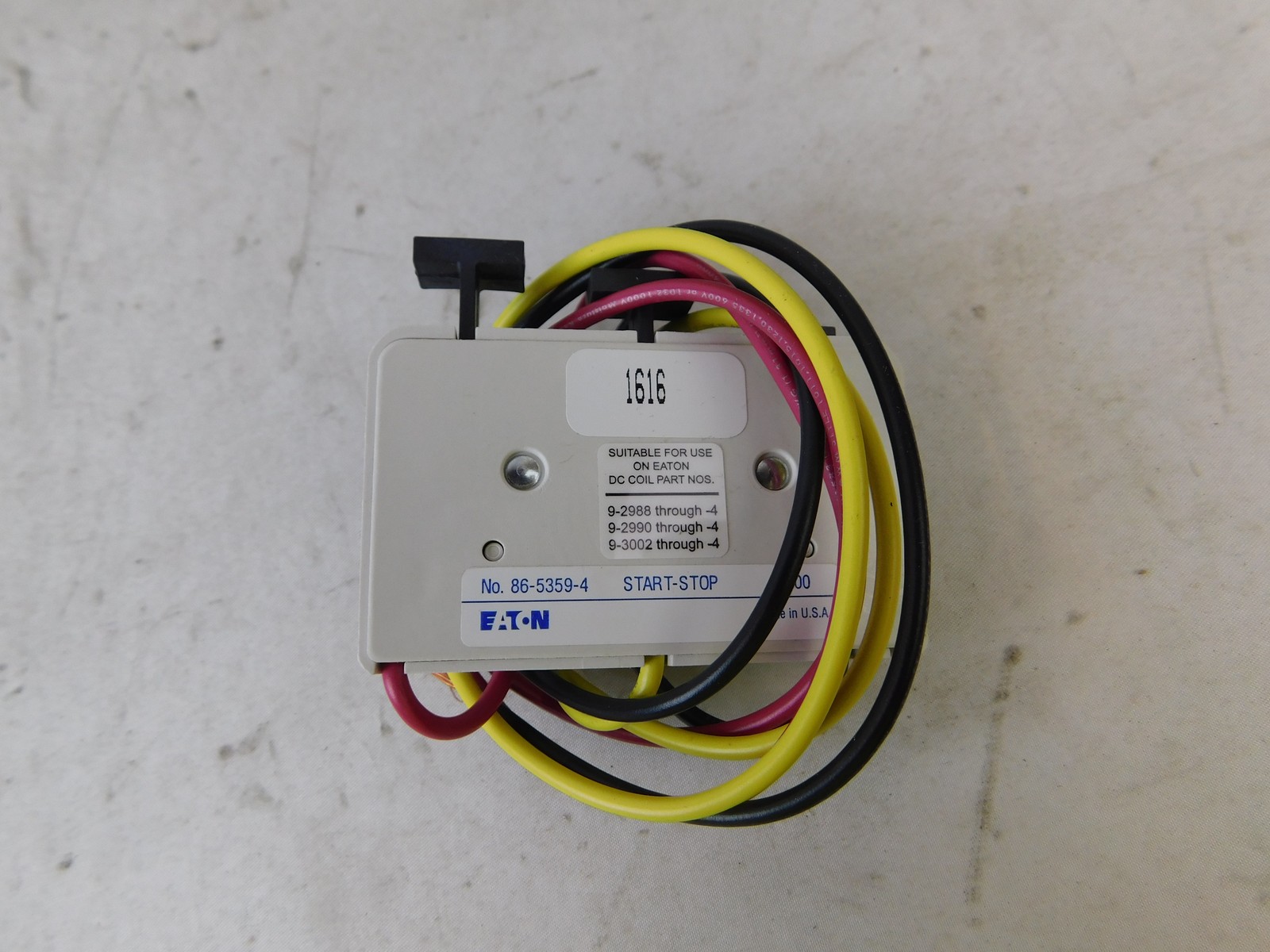 Eaton C400GK1 Starter and Contactor Accessories
