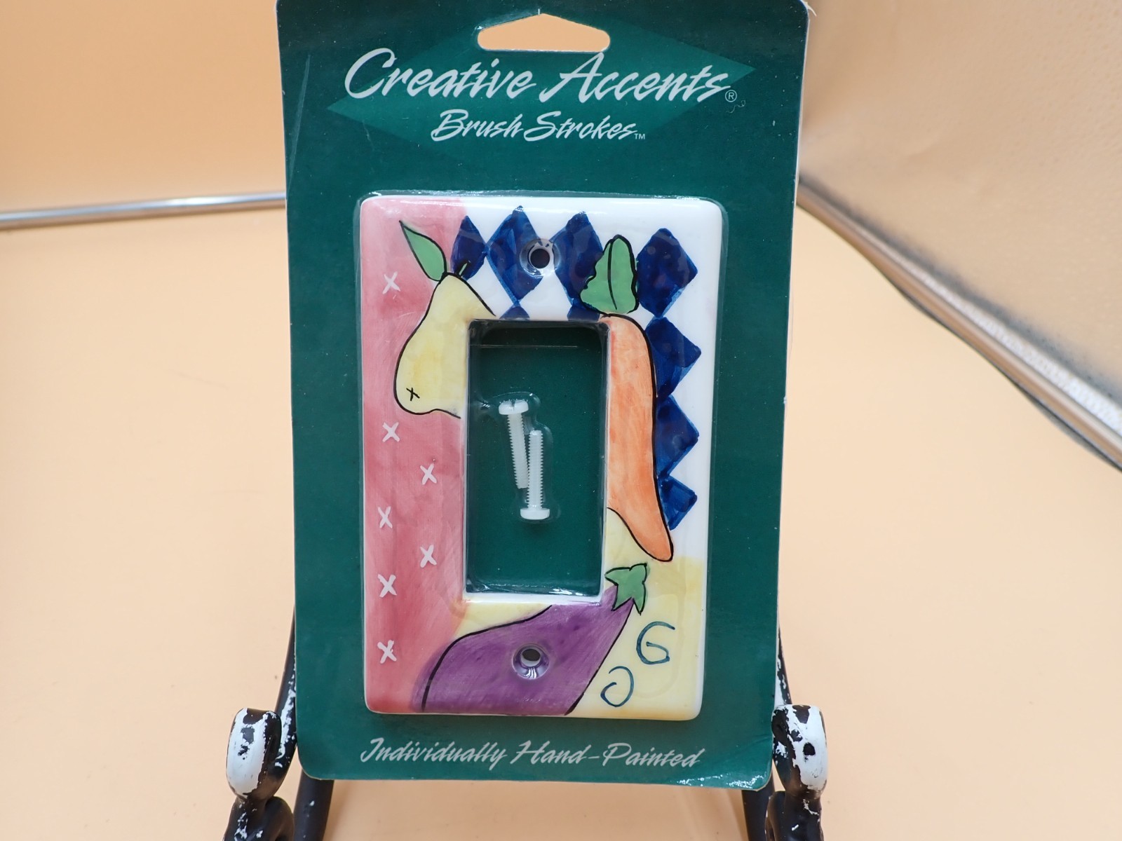 Creative Accents Hand Painted Light Switch Plate Porcelain Good Pickins Kitchen