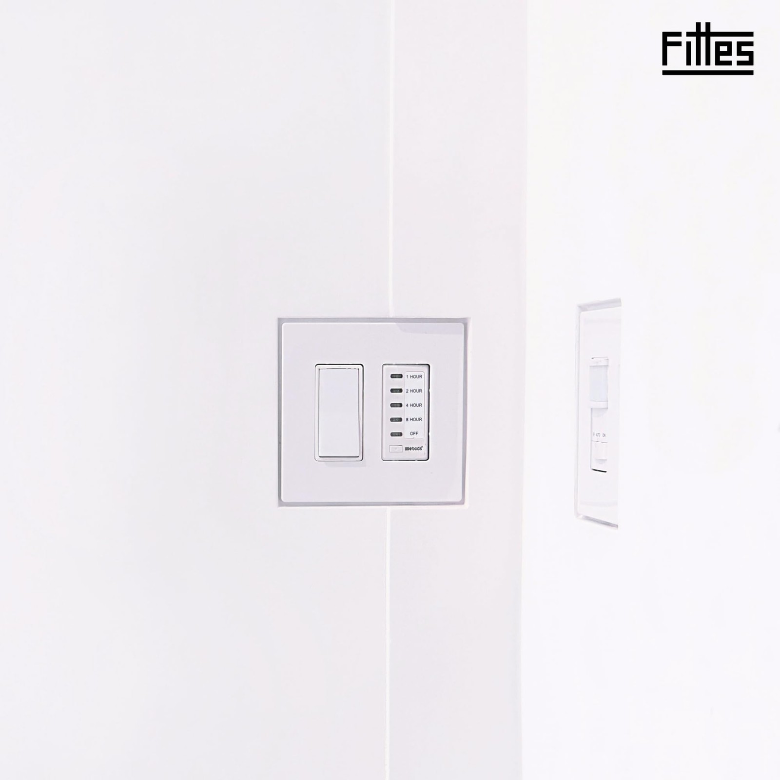 Fittes Modern Flush Wall Outlet Switch Receptacle Mount, Recessed Outlet Moun…