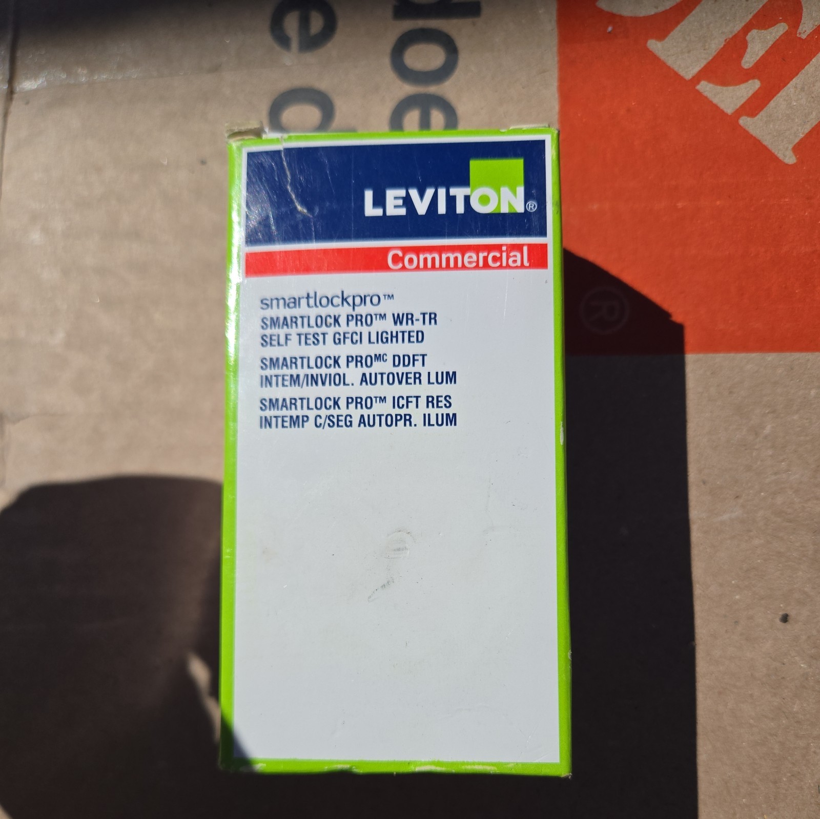 Leviton/GFWT1-W/ 15A /GFCI/ PLUG/Outlet WR/TR Self-Test White Receptacle