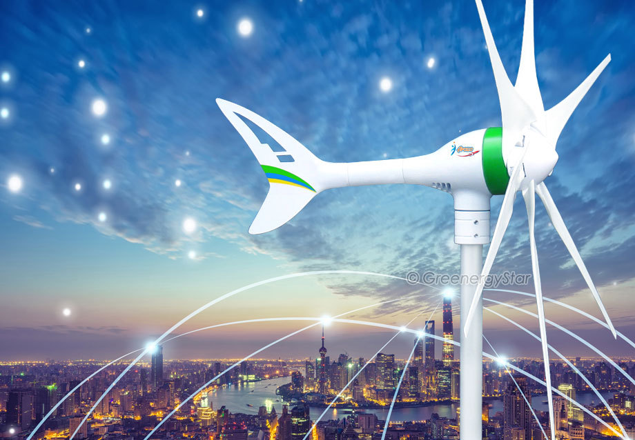 400 550 650 800 1000 W Watt 12/24 V 3/6 Blades Wind Turbine Generator+Controller