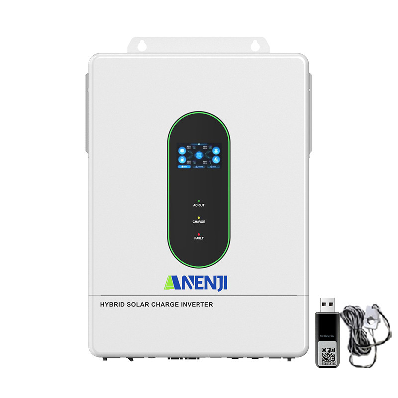 12KW 48V Solar Inverter 120V/240V WIFI+16KWh 51.2V 314Ah LiFePO4 Lithium Battery