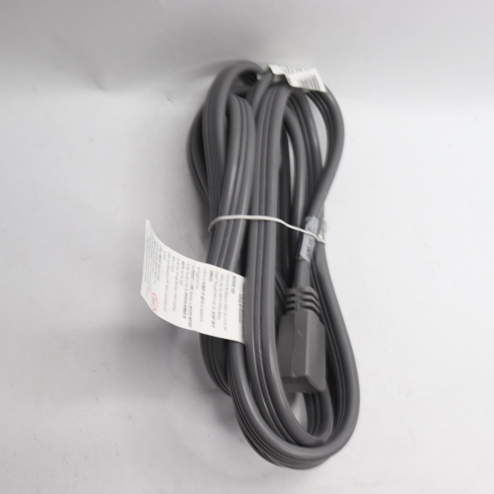 HDX Air Conditioner Extension Cord 12/3 20 Amp 250-Volt Grey 9 Ft 188-327