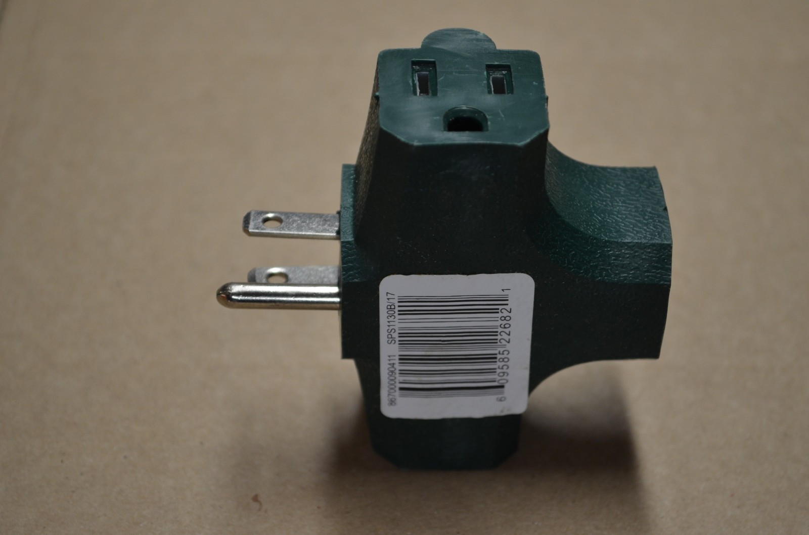 Grounded AC Taps: LITESUN LT-8A 3-Outl+Stanley DR-W02 3-Outl+Unbranded 6-Outlet