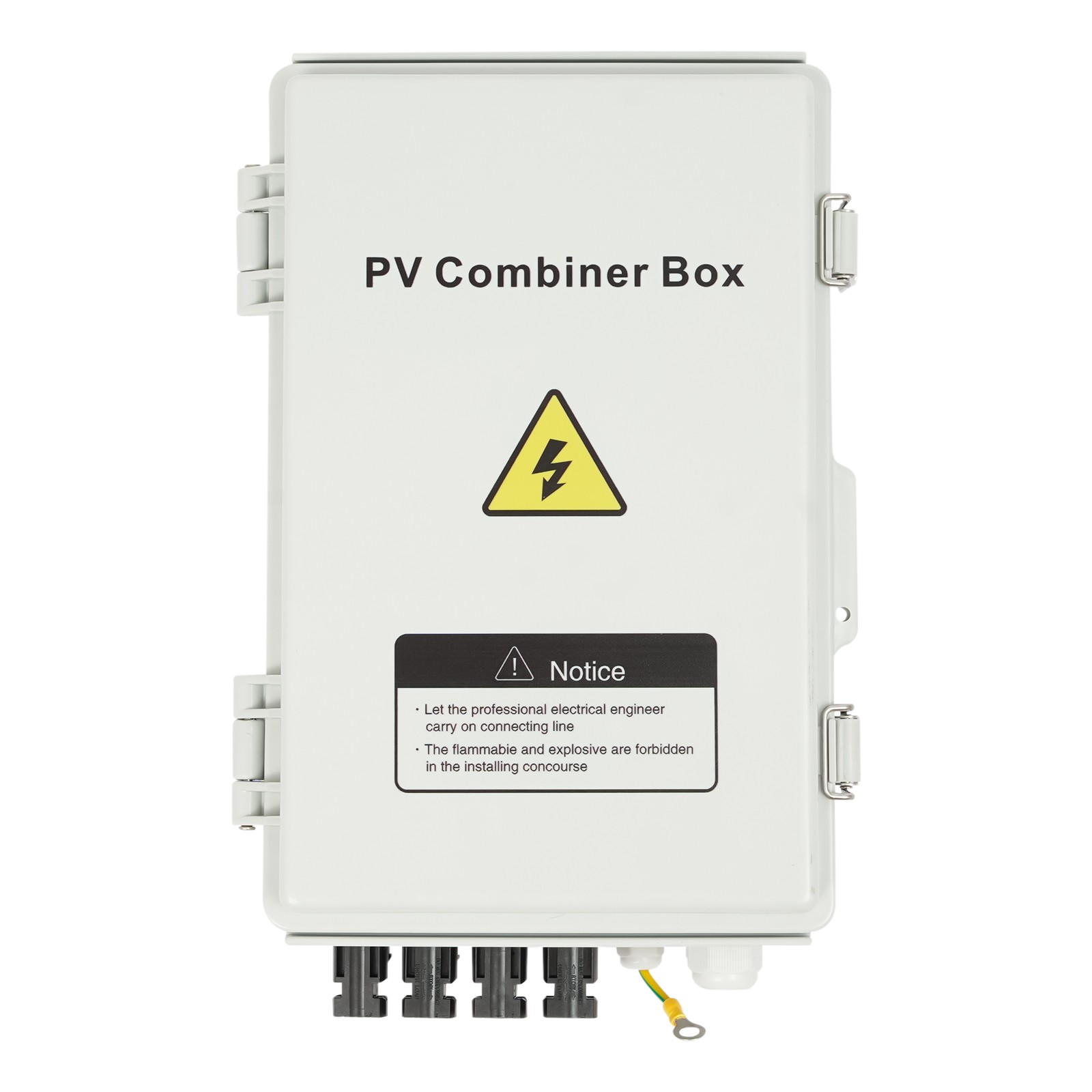 4 String Solar Combiner Box PV Combiner Circuit Breaker 63A For Solar Panel Kit