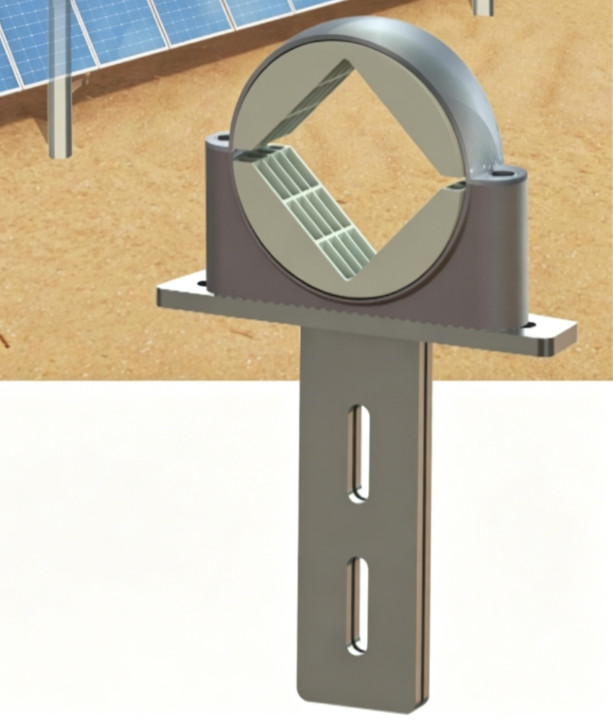 Solar Tracker Bearing ZA120/ZA100 with Polymer Wear-Resistant Design