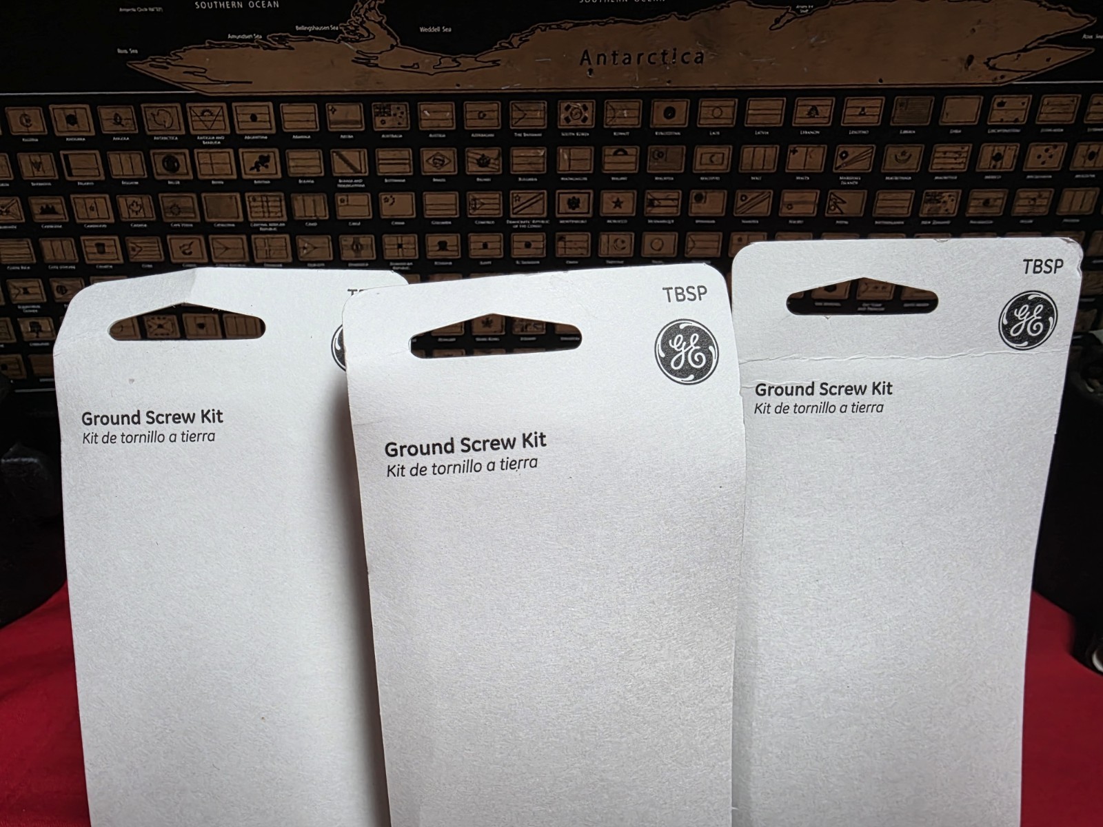 Lot Of 6 GE Electrical Bonding Grounding Screw Kit, 3 TBS, 2 TBS1 Free Shipping
