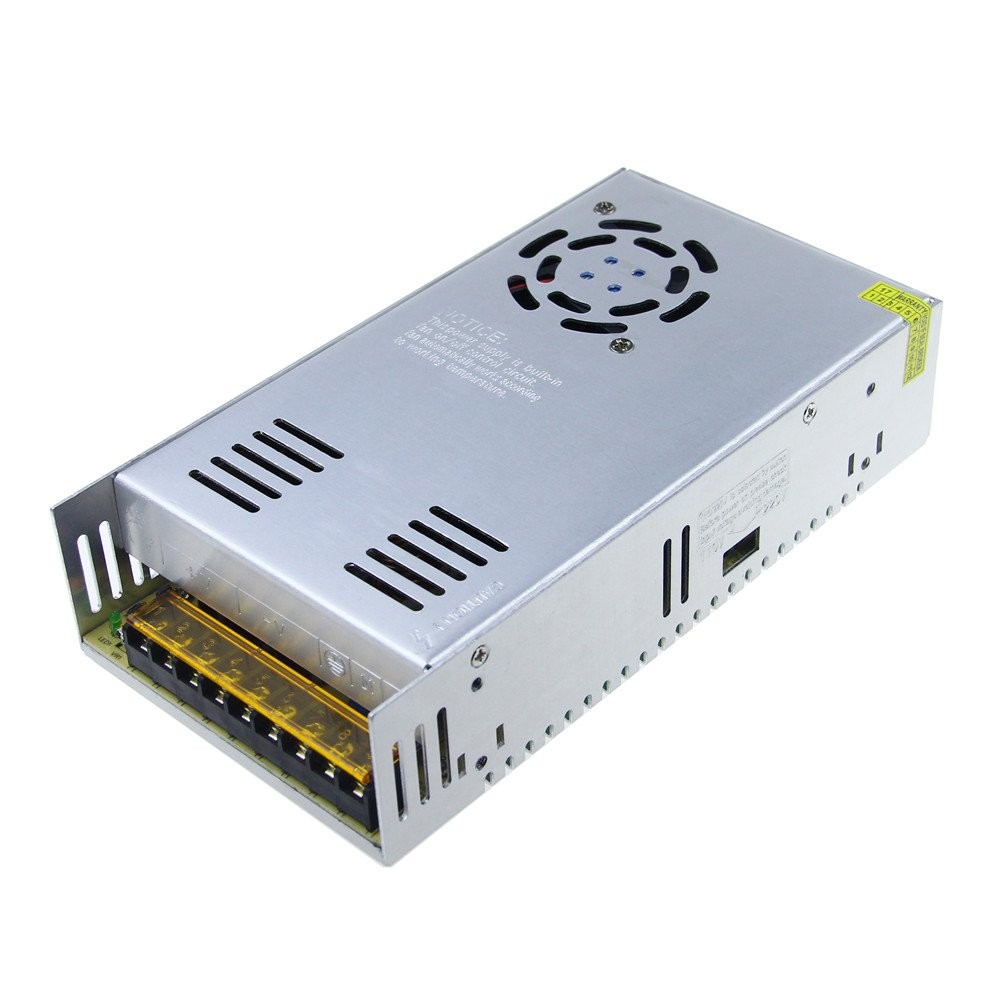 ALITOVE AC 110V/220V to DC 12V 30A 360W Universal Regulated 360W, Silvery