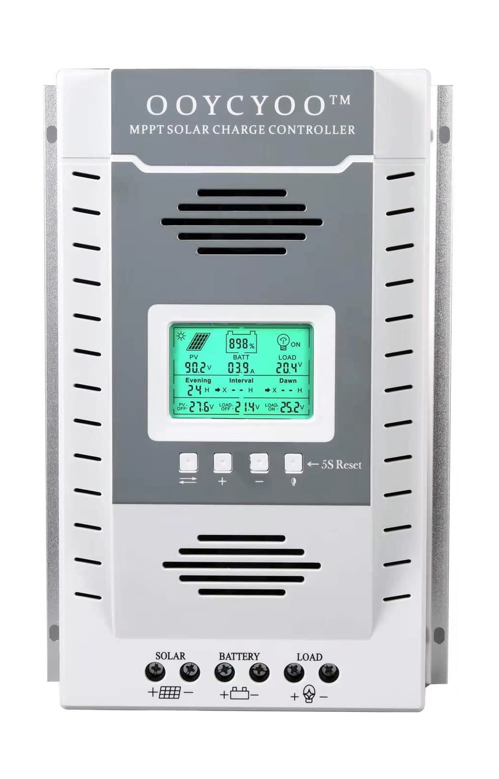 100amp MPPT Solar Controller, 100V Input, LiFePO4 (Lead Acid AGM) Lithium Bat…