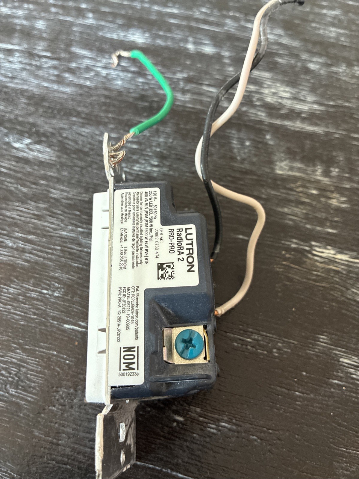 Lutron RRD-PRO-WH Radio Dimmer