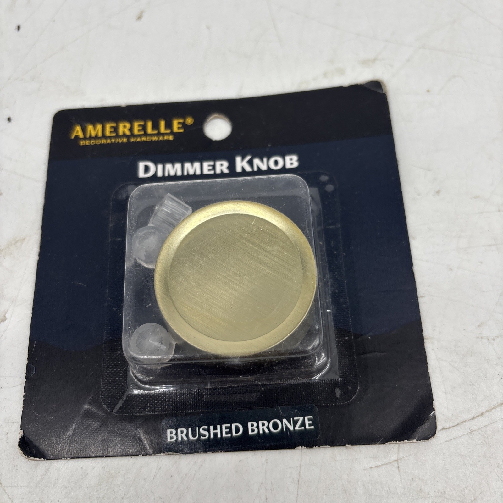 Amerelle 947BZQ Brushed Bronze Cast Rotary Dimmer Knob Metal
