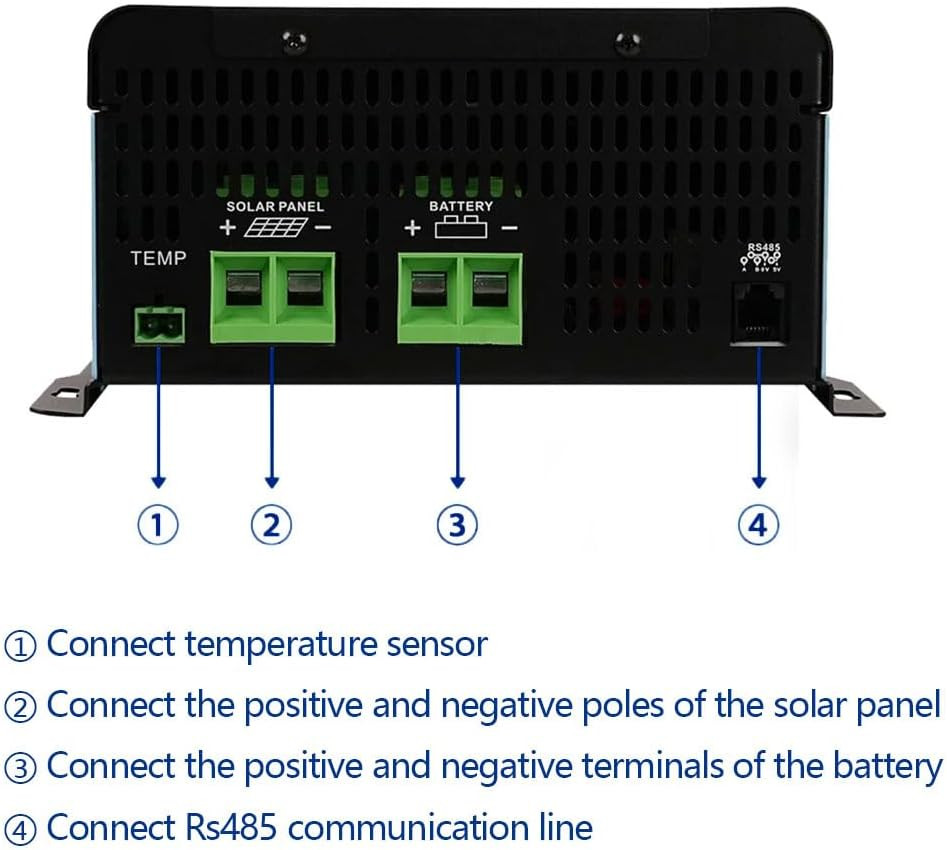 120A MPPT Solar Charge Controller,12V 24V 36V 48V 60V 72V 84V 96V Solar Battery