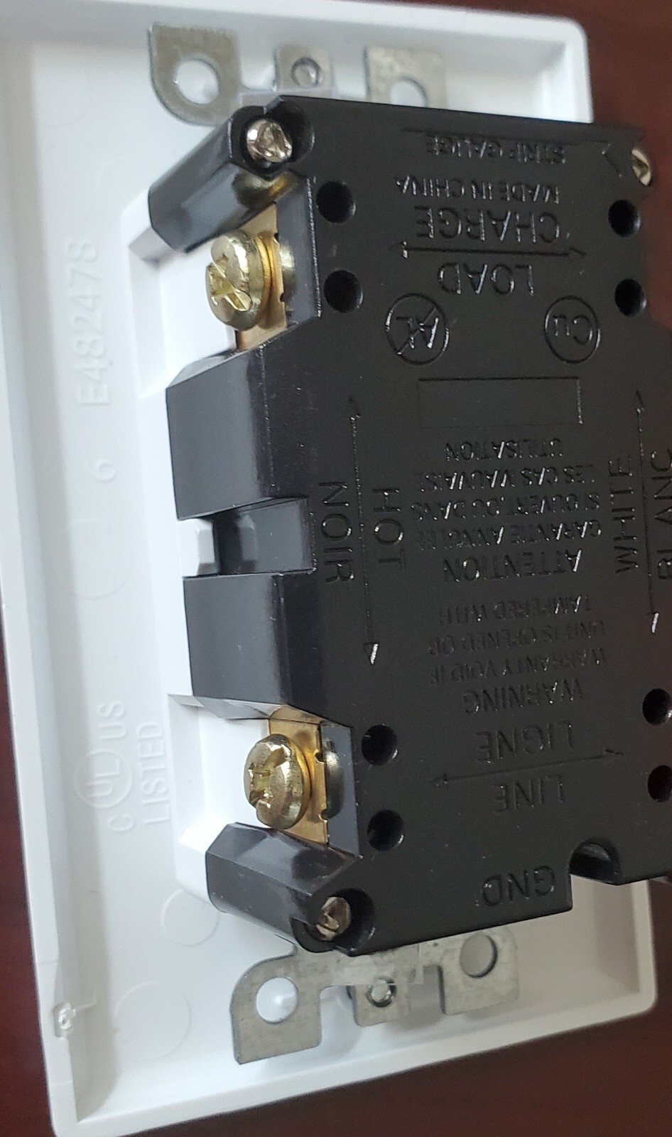 ❤️50PK 20AMP GFCI GFI Safety Outlet Receptacle w/ Wall Plate LED Indicator TR WR