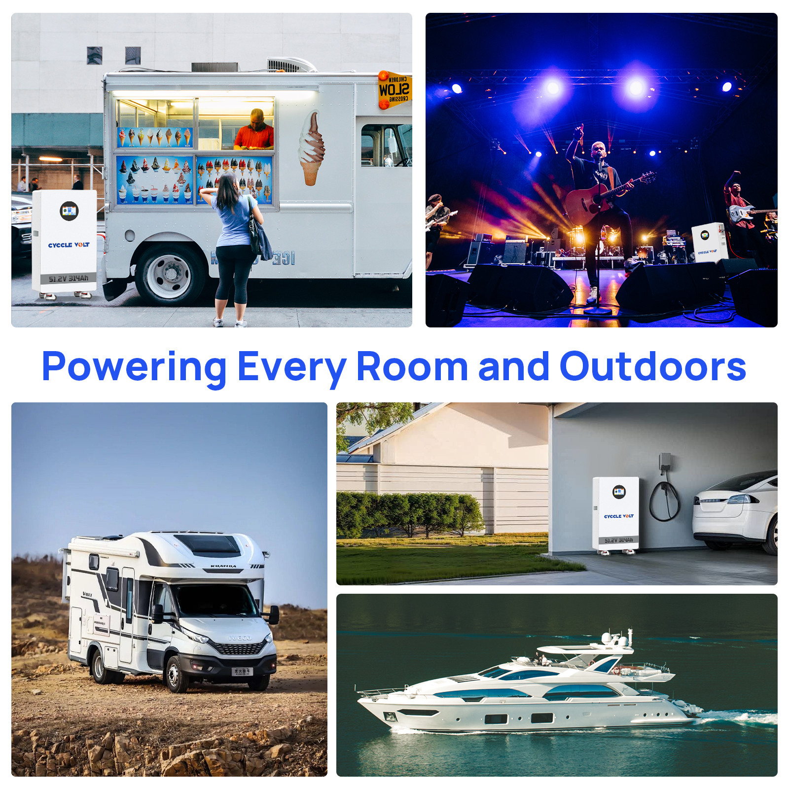16kWh 51.2V 48V 314Ah LiFePO4 Lithium Solar Battery, Home Energy Backup Off Grid
