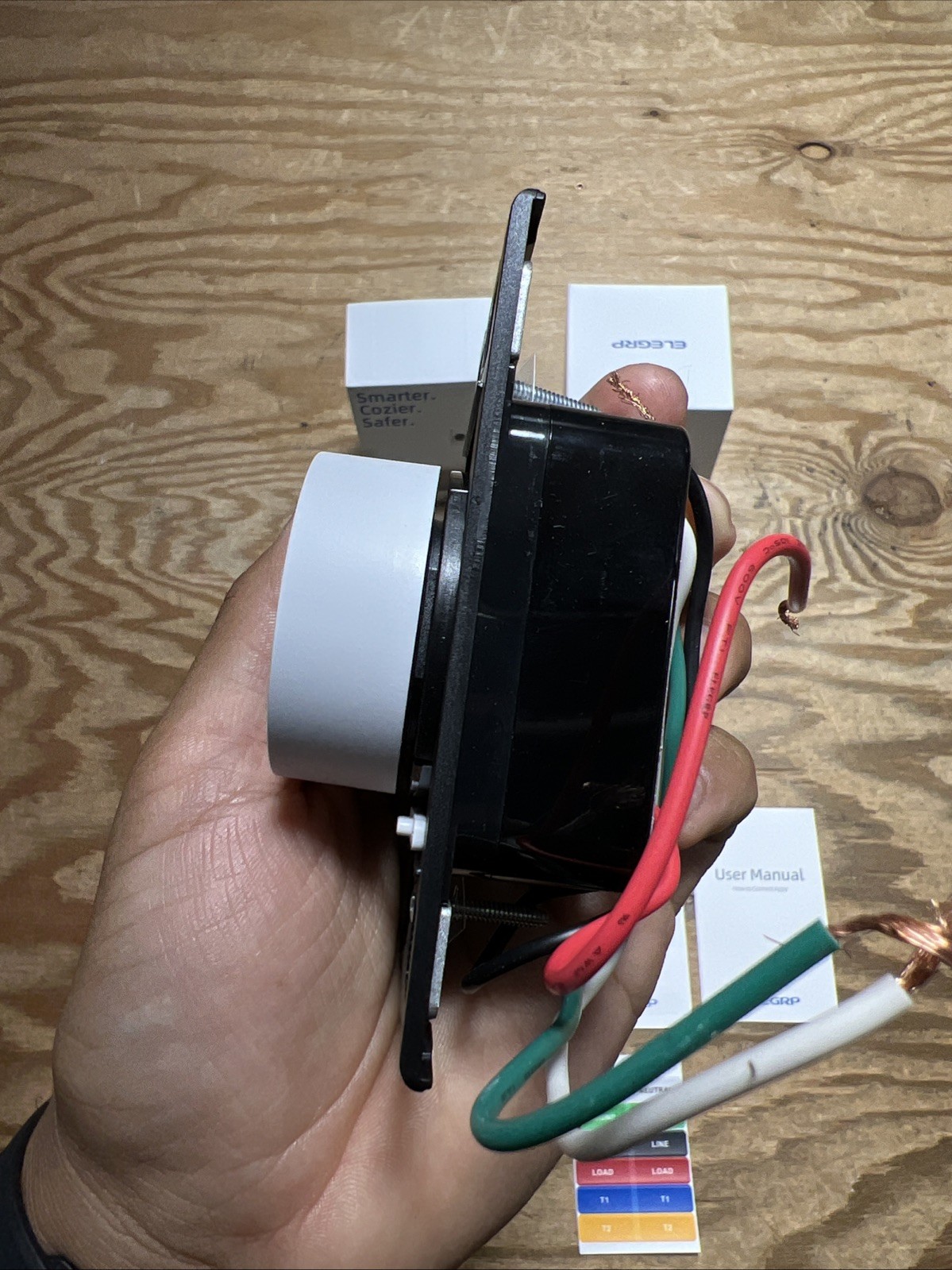 ELEGRP Smart Rotary Dimmer Switch White DRS10