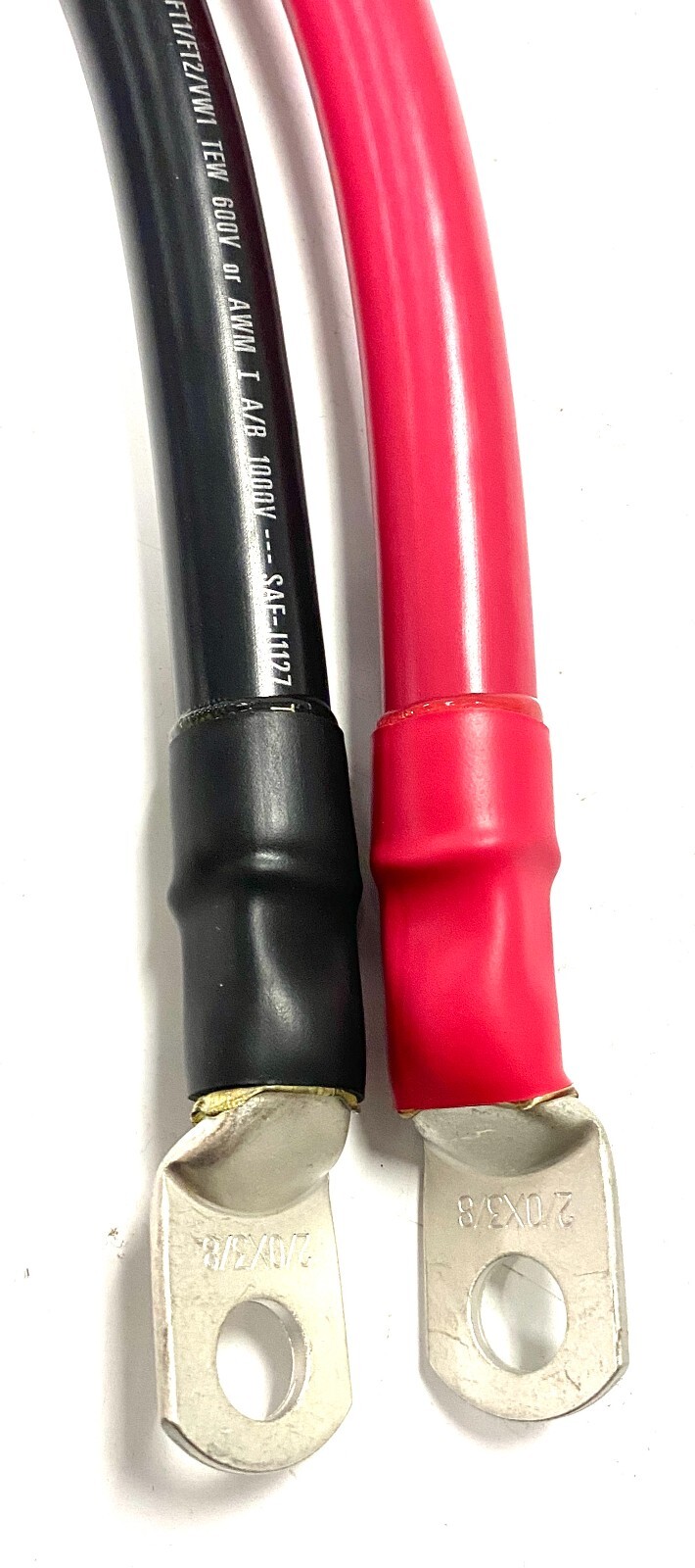 2/0 Gauge AWG Custom Battery Cables – Solar, Marine, Power Inverter Copper Wire