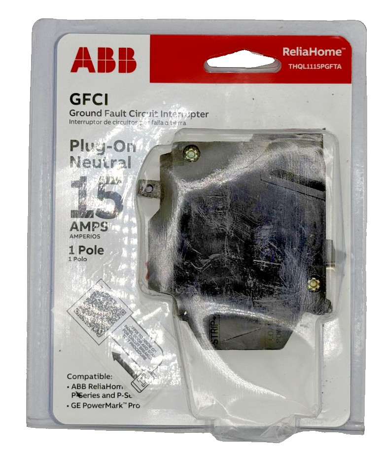 ABB THQL1115PGFTA CIRCUIT BREAKER GFCI 15 AMP 120V 1-POLE NEW
