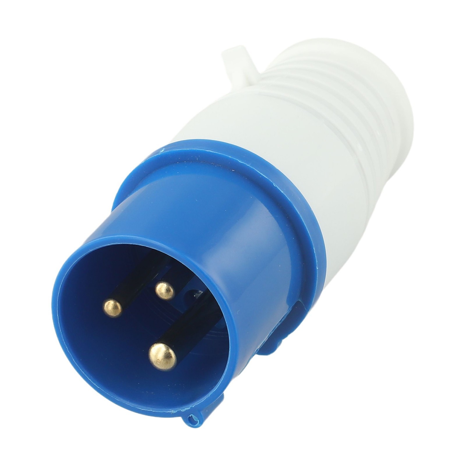 Blue 16A 3 PIN-SOCKET 240V 2P&E Site IP44 Blue Industrial Male Female UK SELLER