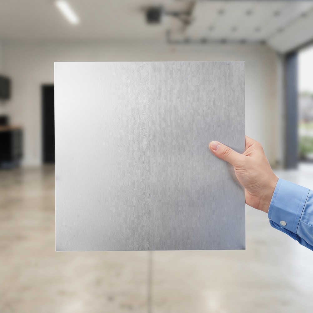 Aluminum Sheet Plate: 12x12x1/8 Inch Thick Flat Aluminum Plain Panel Plate
