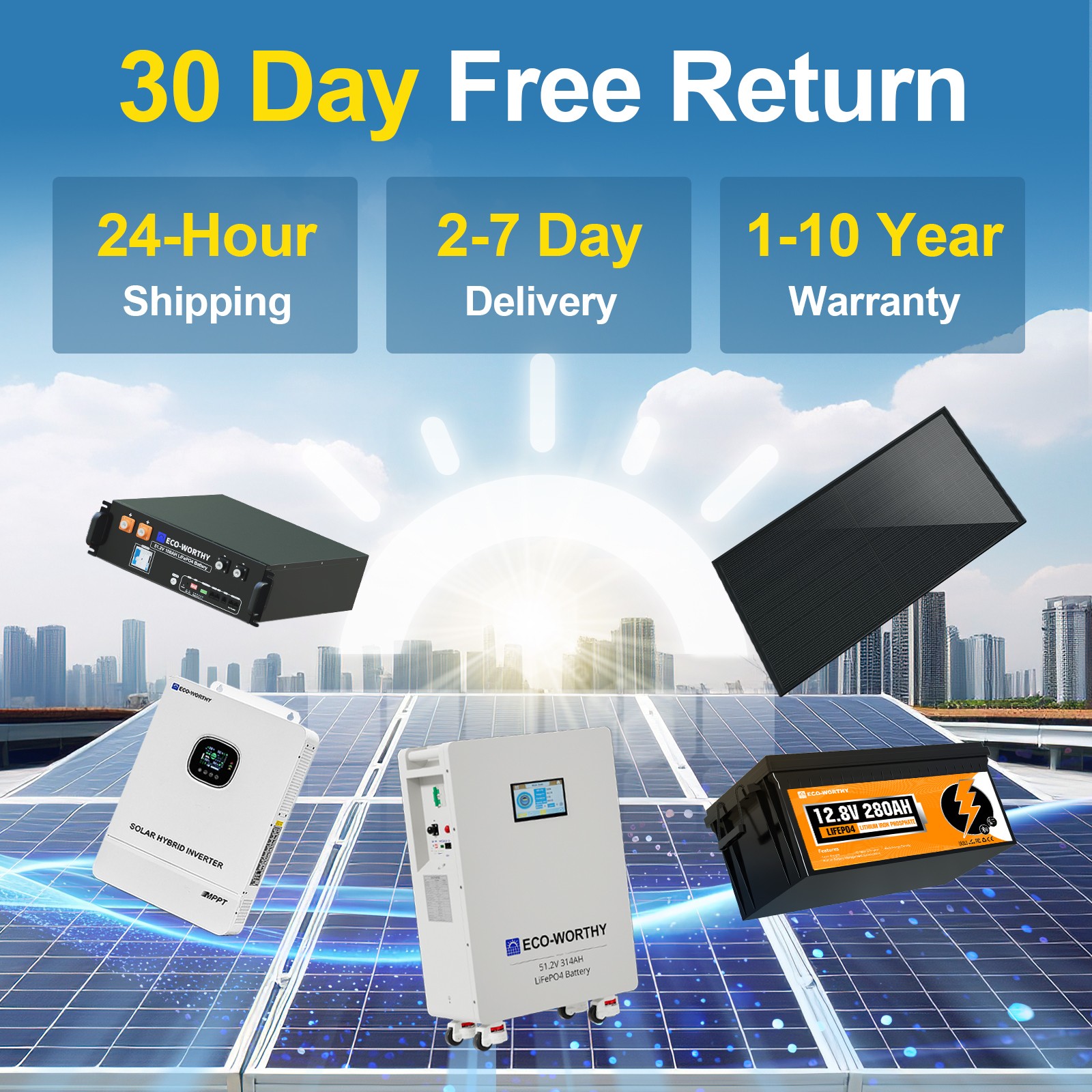 100W 300W Watt 12V Portable Flexible Solar Panel Kit RV Camping Off-Grid Rooftop