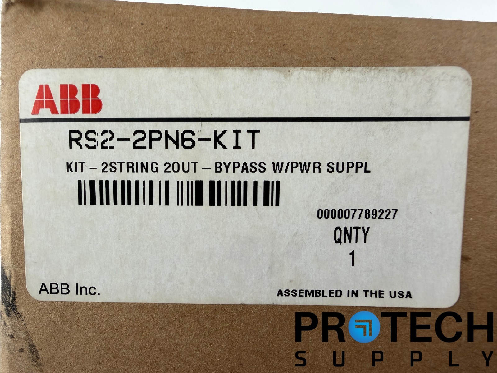 NEW ABB Solar Rapid Shutdown (RSD) System RS2-2PN6 with WARRANTY