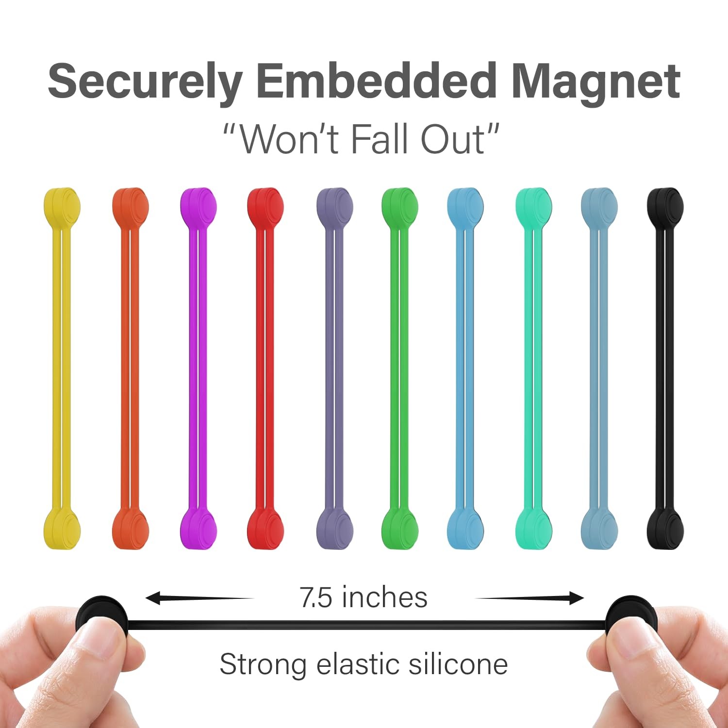 30-Pack Yellow, Blue, Red, Green, White, Black, Purple, Pink, Gray, Salmon