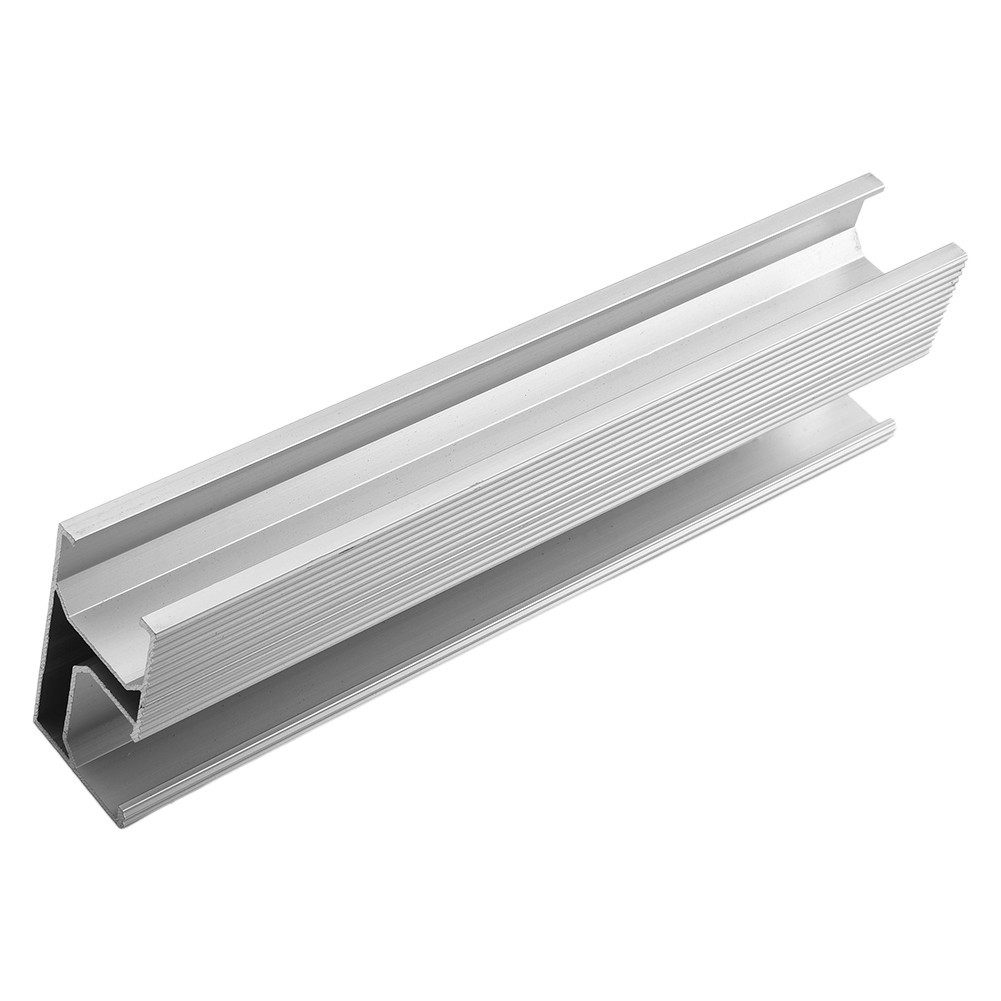 2PCS Solar Panel Mounting Rail 20cm Aluminum Alloy Bracket for PV Modules