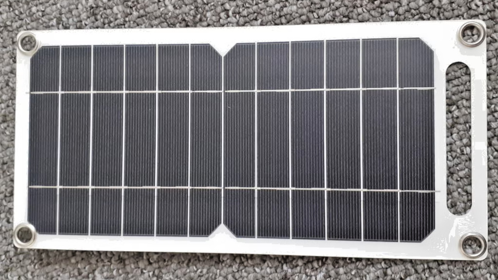 (2) Solar Panels 5v with USB Output & Battery Charging Case (BNIB)