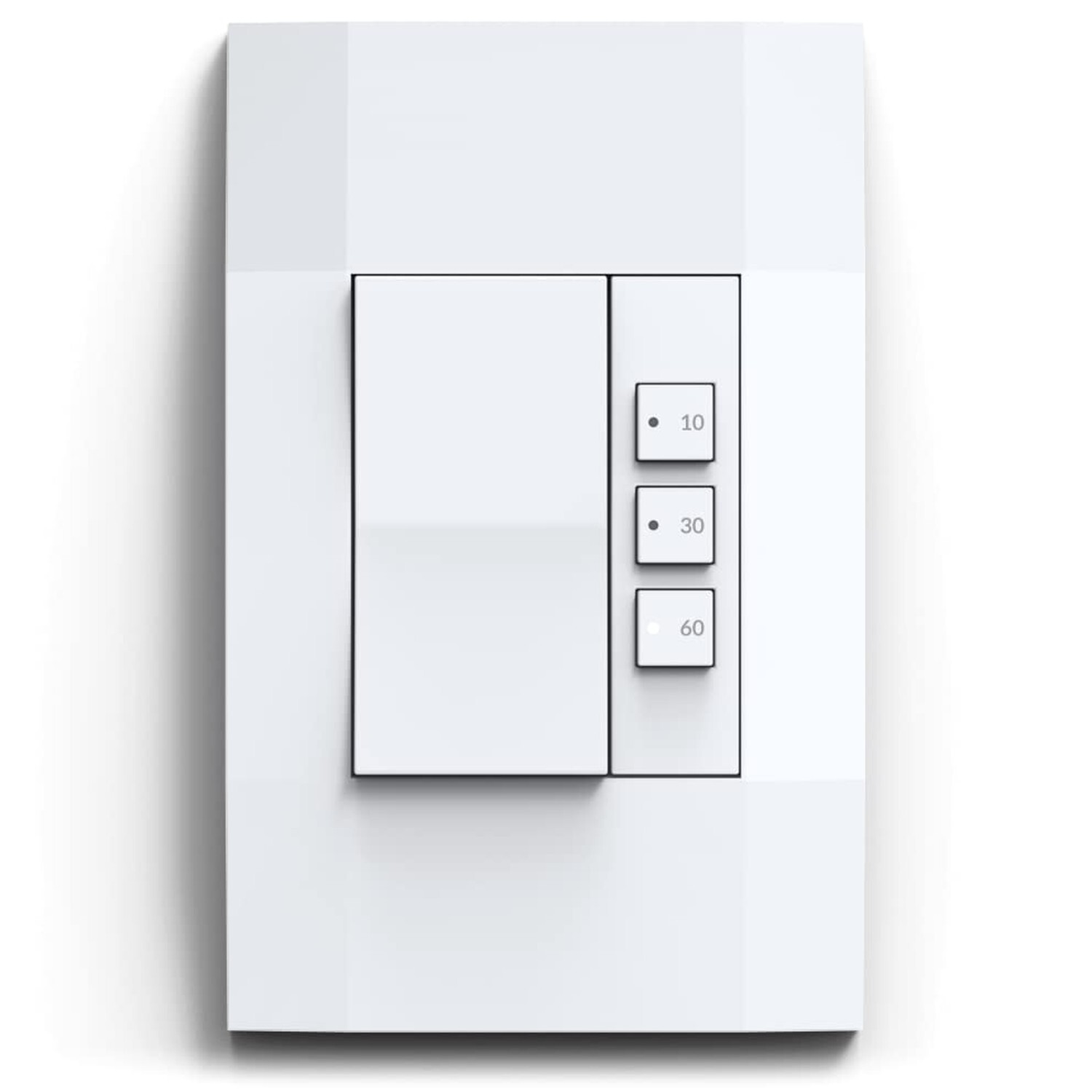 Deako Lighting Simple Timer Switch, Single Pole, Neutral Wire Required, White