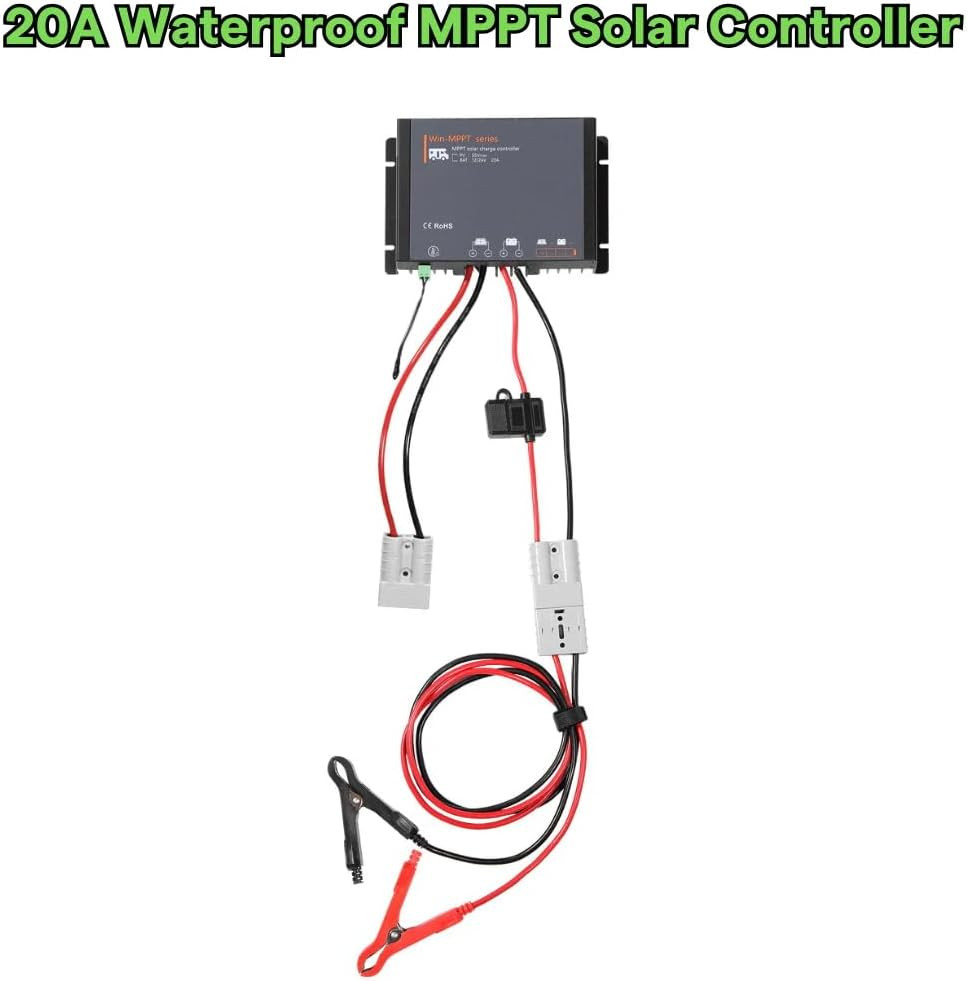 300W 12V Portable Solar Panel Blanket with Anderson Connectors for Solar Generat