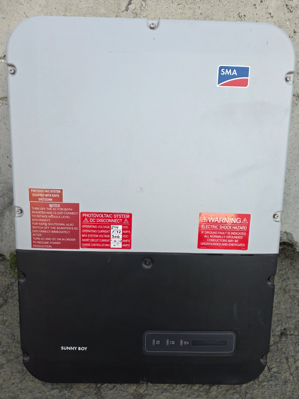 SMA Sunny Boy 5.0-US SB5.0-1SP-US-40 solar inverter