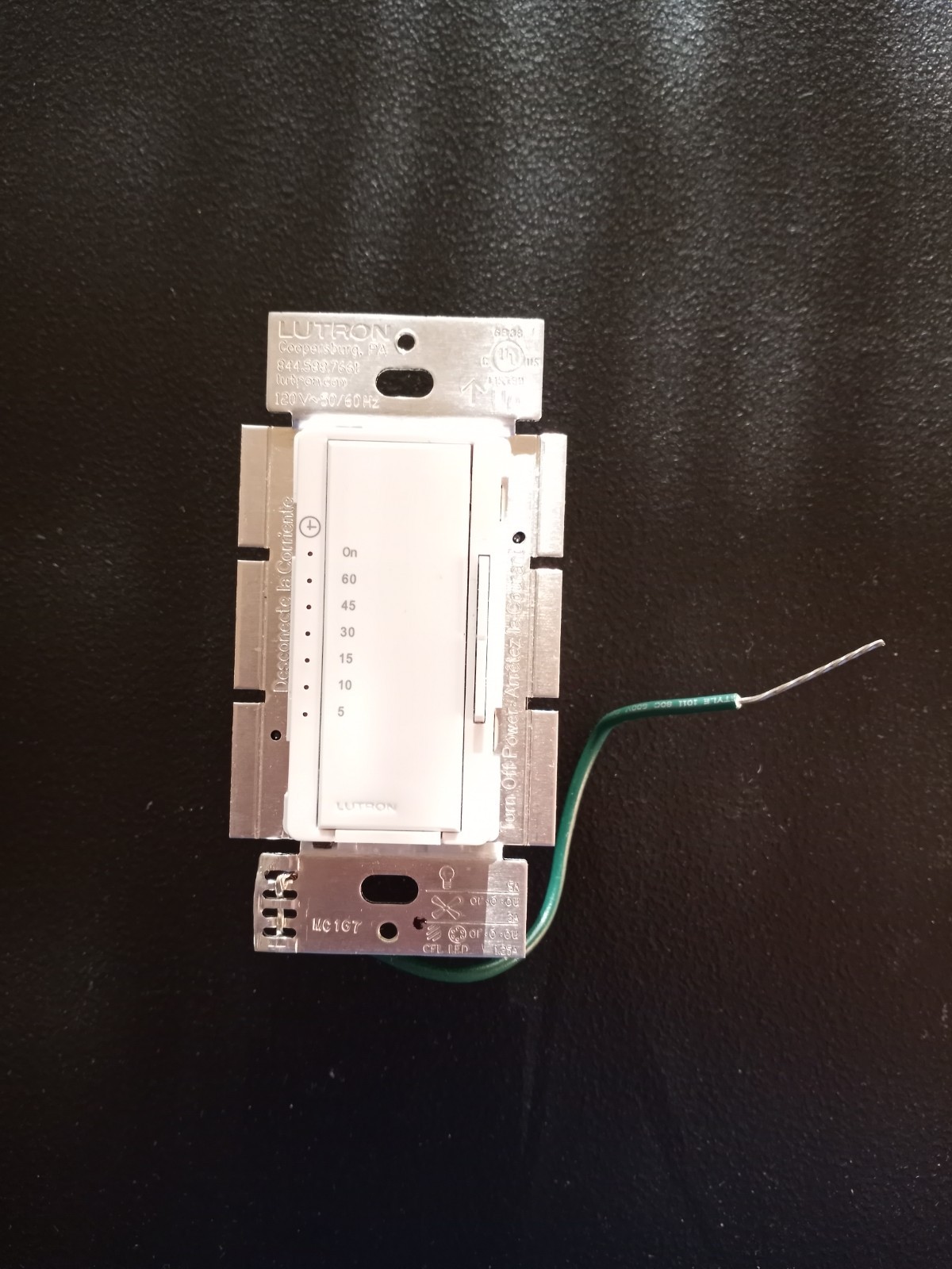 Lutron Maestro MA-T51mn 120v 60hz Open Box NEW Unused