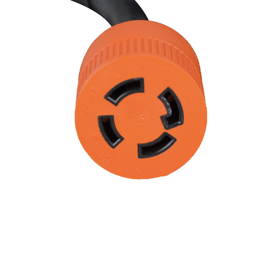 15 Feet 30 AMP 4 Prong NEMA 14-30P/NEMA14-30R Generator Extension Cord